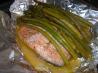 Salmon and Asparagus in Foil