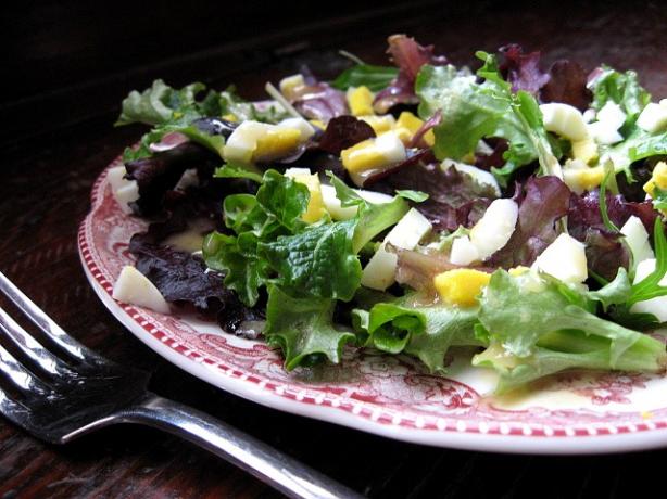 Baby Greens with Mustard Vinaigrette. Photo by ms_bold