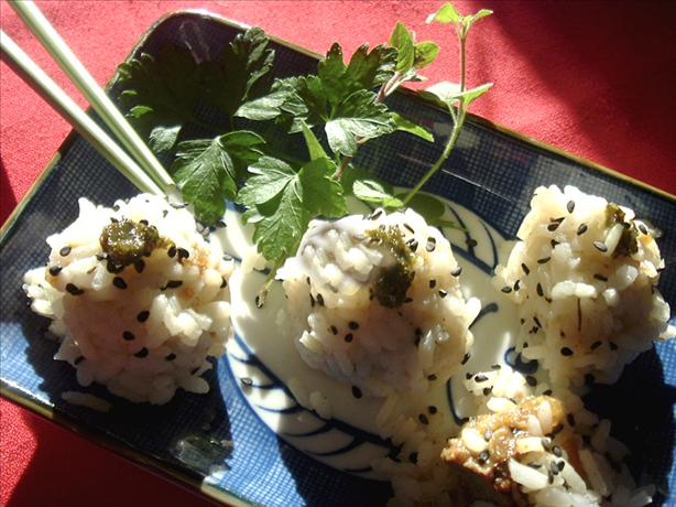 Sushi  Poppers. Photo by Bergy