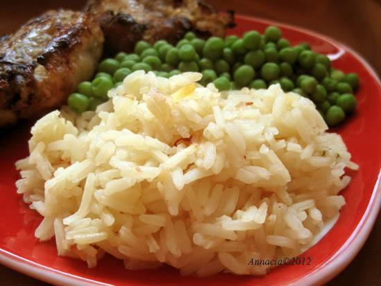 Classic Saffron Rice. Photo by Annacia