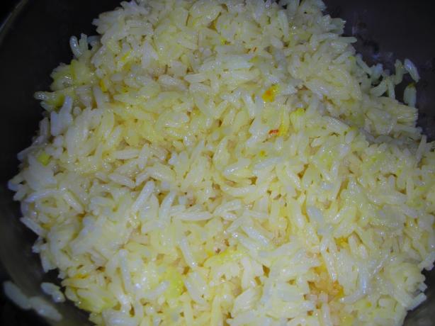 Classic Saffron Rice. Photo by JackieOhNo!