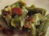Baked Garlic Bacon Green Beans