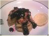 Cornmeal Pancakes With Blueberry Maple Syrup