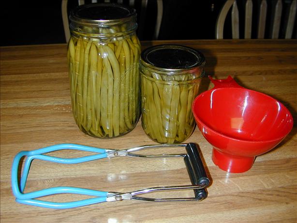 Green Beans-Canning-Raw Pack. Photo by Barb Gertz