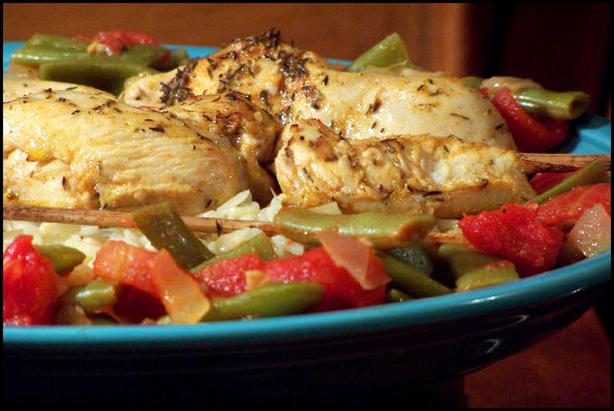 Middle Eastern Green Beans and Tomatoes. Photo by NcMysteryShopper