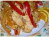 Chicken and Red Pepper Stir Fry. Recipe by evelyn/athens