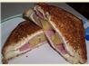 Grilled Ham and Cheese Sandwich With Pineapple