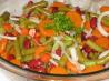 My Mother's Bean and Carrot Salad. Recipe by BecR