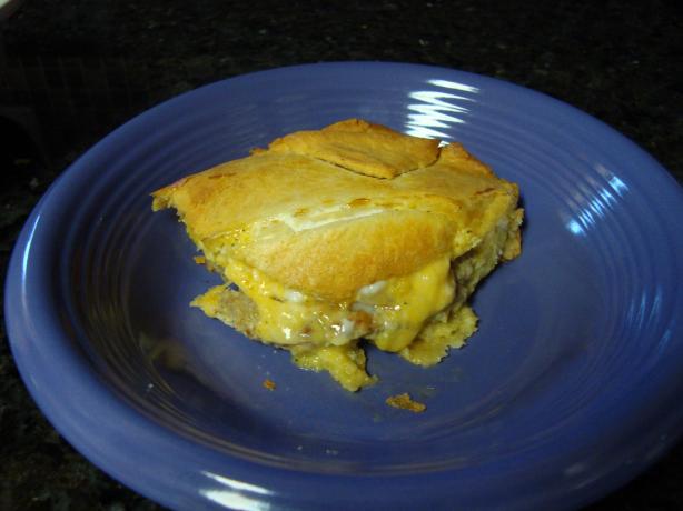 Sausage Crescent Breakfast Casserole. Photo by LILTEXQT
