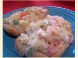 Crabmeat and Artichoke Hearts Sandwich
