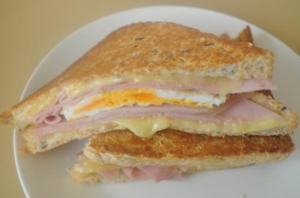 Jude's Grilled Ham and Egg Sandwich. Photo by I'mPat