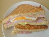 Jude's Grilled Ham and Egg Sandwich