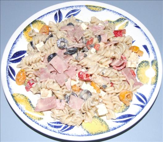 Mexican Style Pasta Salad. Photo by Peter J