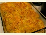 Baked 4 Cheese Spaghetti