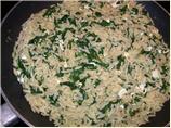 Acini Di Pepe With Spinach and Feta. Photo by jovigirl