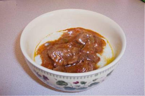 Paula Deen's Grillades and Grits. Photo by Baker*Chick