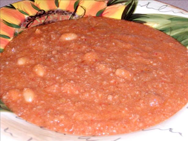 Quick and Easy Spicy Sausage & Bean Soup. Photo by Rita~