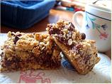 Mocha Crumble Bars. Photo by Juju Bee