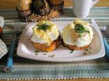 Whipped Eggs on Toast