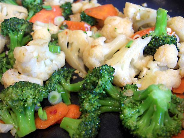 Szechuan Broccoli and Cauliflower. Photo by Derf
