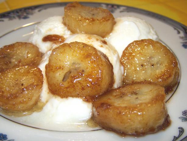 Easy Bananas Foster. Photo by Elly in Canada