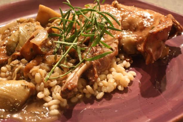 Lapin a La Cocotte - French Rabbit Stew. Photo by IngridH