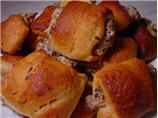 Mushroom Cheese Puff Spirals