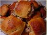 Mushroom Cheese Puff Spirals. Recipe by Wildflour
