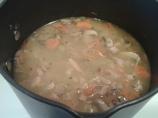 Easy Low Fat After Thanksgiving Turkey Barley Soup