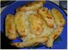 Baked Panko Chicken Strips. Recipe by Heather Sullivan