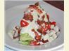 Iceberg Wedge Blue Cheese Bacon & Tomato Salad. Recipe by The Big Cheese