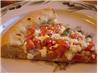 Balsamic Tomato and Garlic Pizza With Walnuts