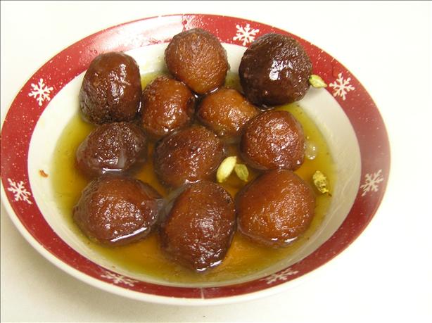 Sweet Milk Balls (Gulab Jamun). Photo by sharda