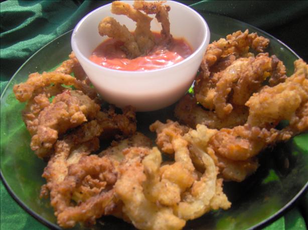 Shoestring Onion Rings and Batter. Photo by Sharon123