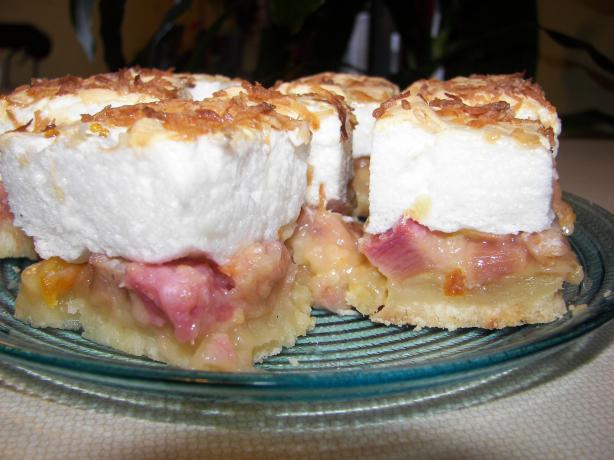 Rhubarb Torte. Photo by Baby Kato