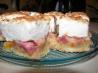 Rhubarb Torte. Recipe by Gerry