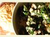 Swiss Chard, Stir Fried, with Feta Cheese