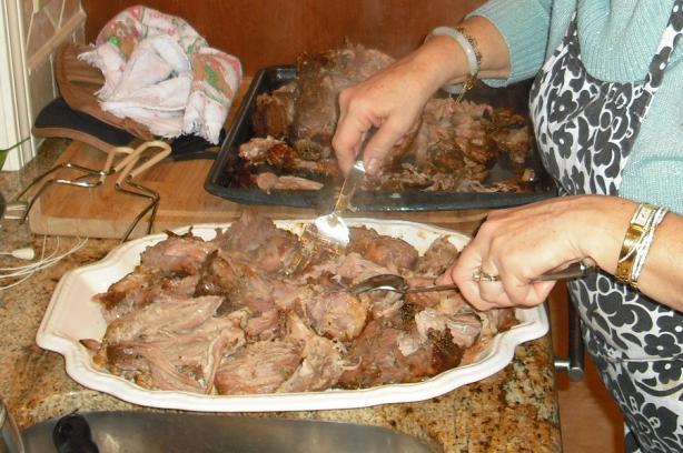 Pernil (Puerto Rican Pork Shoulder). Photo by Homestar