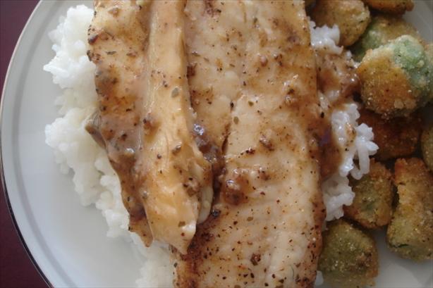 Joshua's Favorite Tilapia With Jasmine Rice. Photo by Chef Mommie