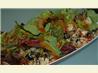 Roasted Vegetable Couscous Salad With Harissa-style Dressing. Recipe by BonnieZ