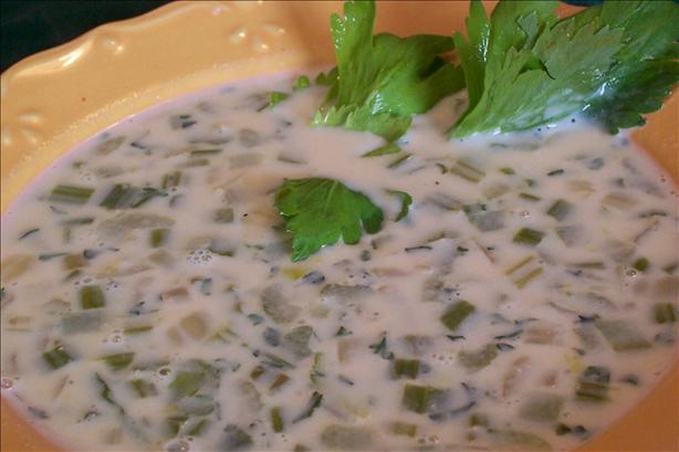 Cream of Celery Soup. Photo by *Parsley*