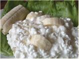 Sweet Cottage Cheese and Bananas