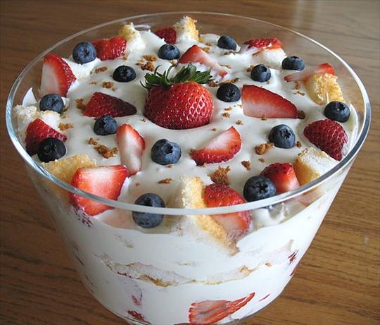 Lemon Trifle. Photo by Calee