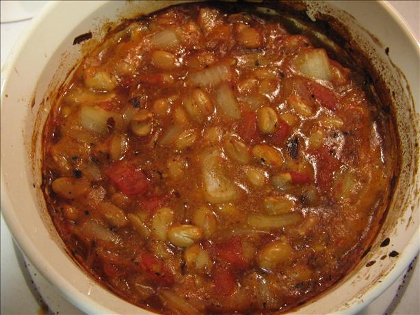 Easy Vegan Baked Beans. Photo by Vino Girl