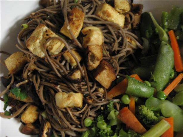 Quick Soba Stir Fry With Tofu. Photo by Vino Girl