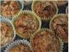 Banana Coconut Muffins. Recipe by Vino Girl