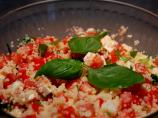 Fresh Mozzarella, Tomato, and Basil Couscous Salad