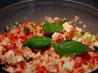 Fresh Mozzarella, Tomato, and Basil Couscous Salad