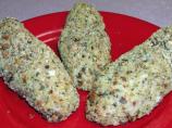 Potato--cheese Logs