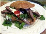 Bbq (or Broiled) Flank Steak Sandwiches